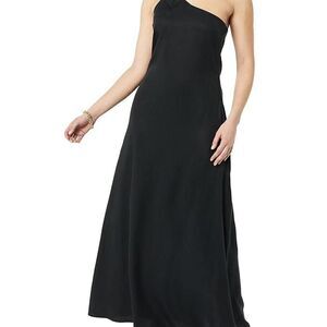 NWT TEREA Women's Sylvie One Shoulder Maxi Dress size large